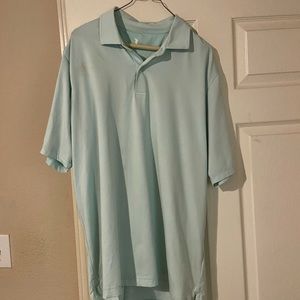 fairway & greene: buddy stripe tech pique polo